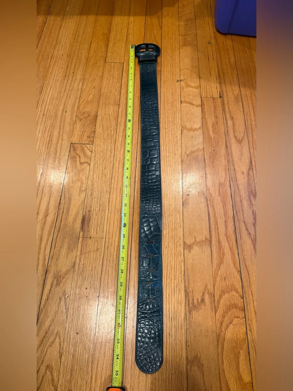 Vintage Another Line Green Belt Made In USA Size S Women’s